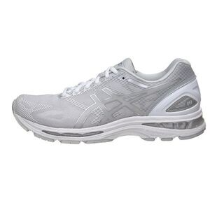 Asics Gel-Nimbus 19 Textile Lace Up Trainers T700N Size 7.5 D Glacier Grey